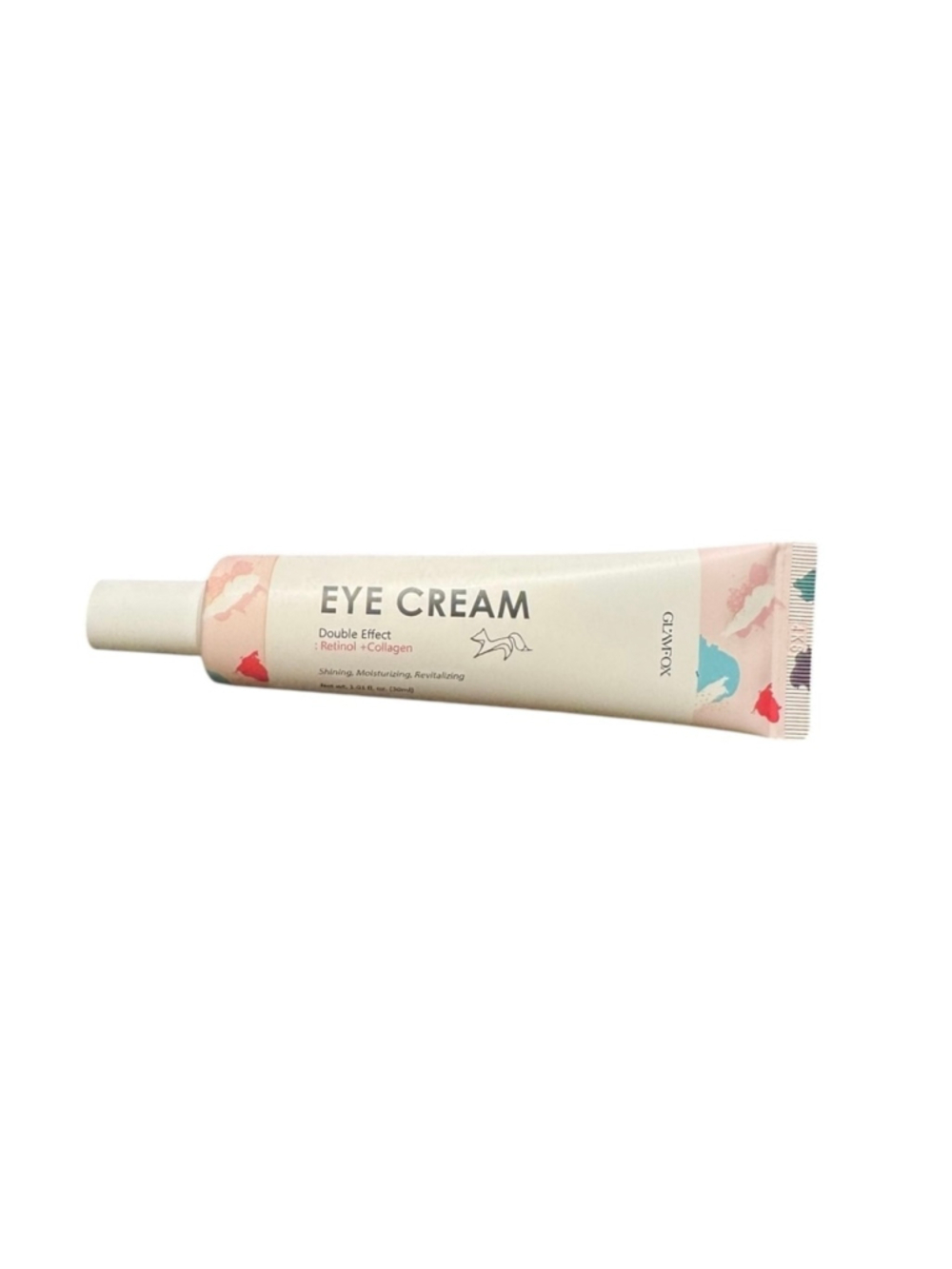 GLAMFOX Eye Cream Retinol and Collagen, New with box 1 oz.